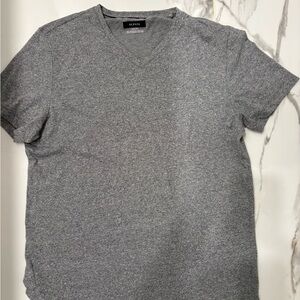 Alfani Heather Gray V-Neck Tee